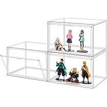 Amazon.co.jp: Topfinel フィギュアケース 3個セット コレクション